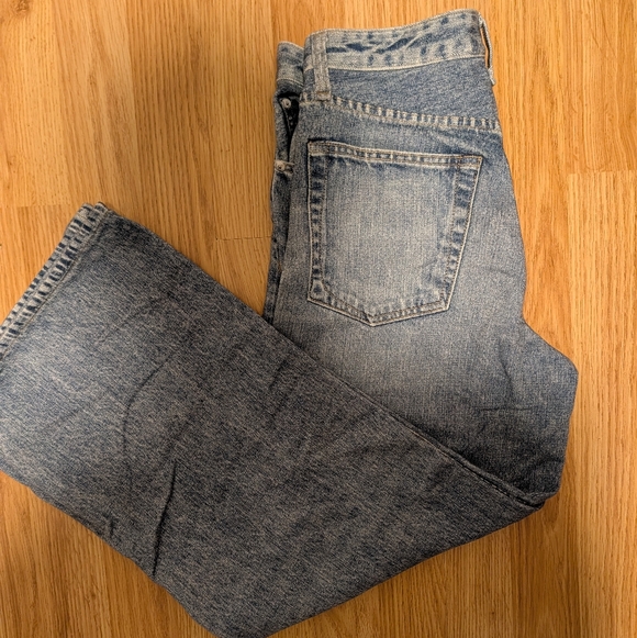 Rag & Bone Miramar Terry Sofie Wide Leg Ankle Length Pants 100% Cotton Sz 25 - Picture 12 of 13